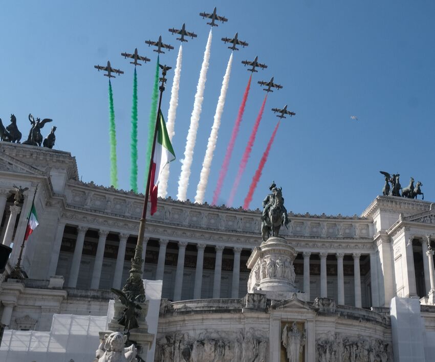 Frecce tricolori Roma